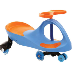 Triciclo Ginca Car Carrinho Manual Azul