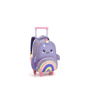 Mochila Infantil Mista 13" Com Rodas-41319-91095