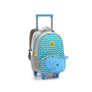 Mochila Infantil Mista 16" Com Rodas-41324-12227