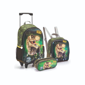 Kit Infantil Escolar - Dino (com 12)