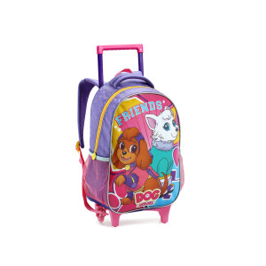 Kit Infantil Misto | Mochila Infantil Com Rodas + Lancheira + Estojo-41424-44382