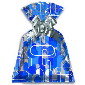 Saco De Presente Metal 430 Ibiza 43x59cm 50un-1222200038-55459