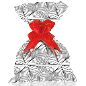 Saco De Presente Metal 424 Illusion 50x69cm 50un-1249200002-84644