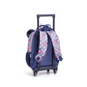 Mochila Infantil Feminina 16" Com Rodas-42032-76796