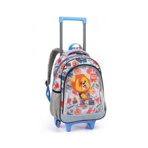 Mochila Infantil Mista 16" Com Rodas-42040-17434