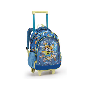 Mochila Infantil Mista 16" Com Rodas-42040-29221