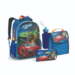 Mochila Infantil Masculina 17" | único-42089-730