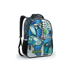 Mochila Infantil Masculina 17" | única