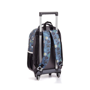 Kit Infantil Masculino | Mochila Infantil Com Rodas + Lancheira + Estojo-42128-20918