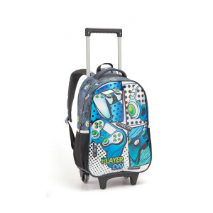 Kit Infantil Masculino | Mochila Infantil Com Rodas + Lancheira + Estojo-42128