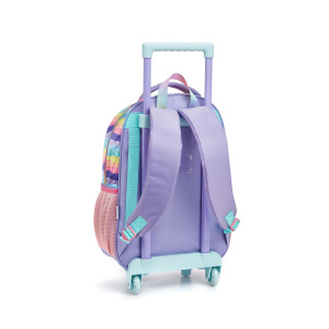Mochila Infantil Feminina 17" Com Rodas-42175-96956