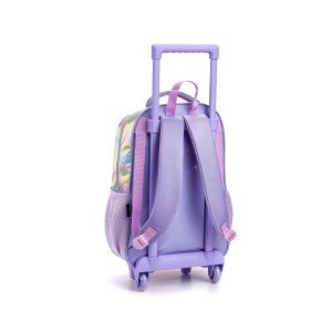 Mochila Infantil Feminina 17" Com Rodas-42192-36552
