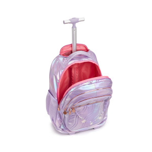 Mochila Feminina 19" Com Rodas Jumbo-42224-41559