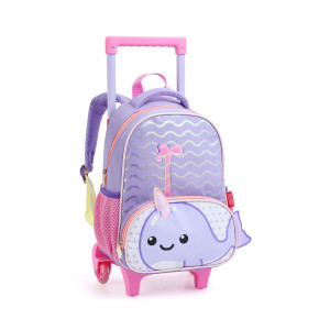 Mochila Infantil 16" Com Rodas | Diversos