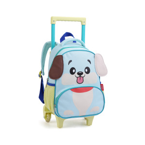 Mochila Infantil Masculina 16" Com Rodas | Diversos
