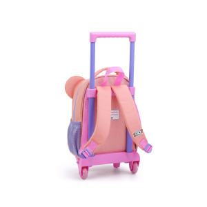 Mochila Infantil Feminina 13" Com Rodas-43184-21946