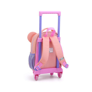 Mochila Infantil Feminina 16" Com Rodas-43185-23772