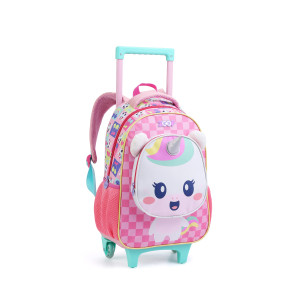 Mochila Infantil Mista 16" Com Rodas-43190-84834