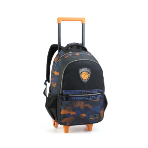 Mochila Infantil Masculina 18" Com Rodas