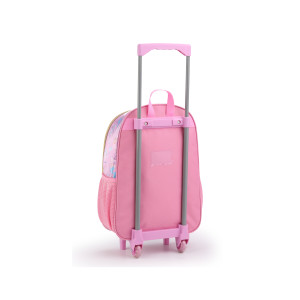 Mochila Infantil Feminina 16" Com Rodas-43228-23859