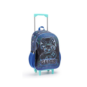 Kit Infantil Masculino | Mochila Infantil Com Rodas + Lancheira + Estojo-43231