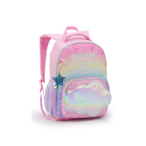 Kit Infantil Feminino | Mochila Infantil Com Rodas + Lancheira + Estojo