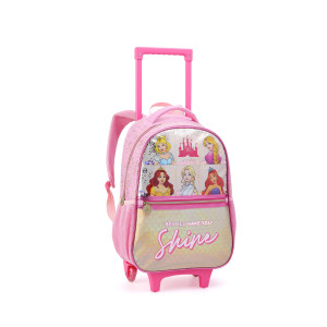 Mochila Infantil Feminina 17" Com Rodas-43253-54506