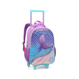 Kit Infantil Feminino | Mochila Infantil Com Rodas + Lancheira + Estojo-43261