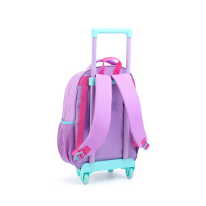 Mochila Infantil Feminina 17" Com Rodas-43261-11150