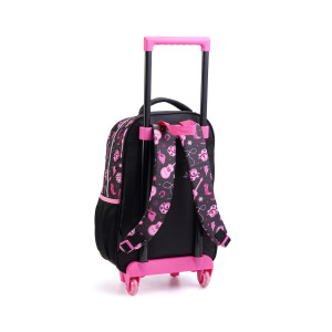 Kit Infantil Feminino | Mochila Infantil Com Rodas + Lancheira + Estojo-43269-16353