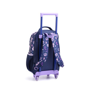 Kit Infantil Feminino | Mochila Infantil Com Rodas + Lancheira + Estojo-43269-63985