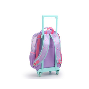 Mochila Infantil Feminina 17" Com Rodas-43277-39505