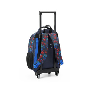Mochila Infantil Masculina 17" Com Rodas-43291-12585
