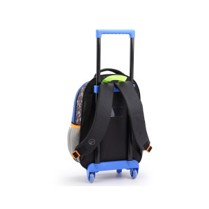 Mochila Infantil Masculina 17" Com Rodas-43303-85506
