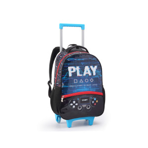 Kit Infantil Masculino | Mochila Infantil Com Rodas + Lancheira + Estojo-43307