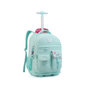 Mochila Feminina 19" Com Rodas