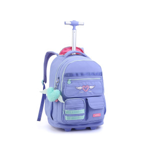 Mochila Laptop Feminina 18" Com Rodas-43335-26182