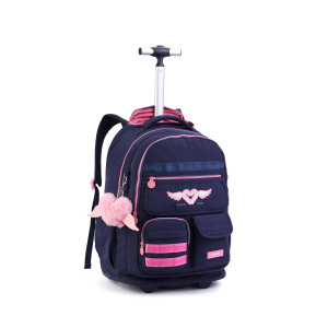 Mochila Laptop Feminina 18" Com Rodas-43335-32886