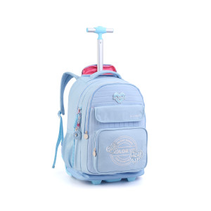 Mochila Feminina 18" Com Rodas