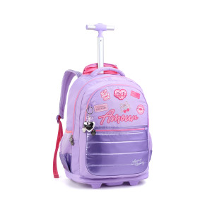 Mochila Feminina 18" Com Rodas-43359-84722
