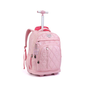 Mochila Laptop Feminina X" Com Rodas-43365-47596