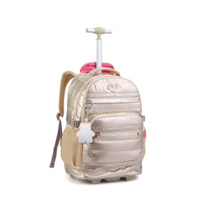 Mochila Feminina X" Com Rodas