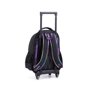 Mochila Infantil Feminina 17" Com Rodas-43785-20618