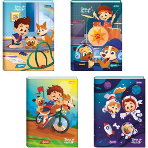 Agenda Permanente Turma Do Duda Cd 96f 134x200mm