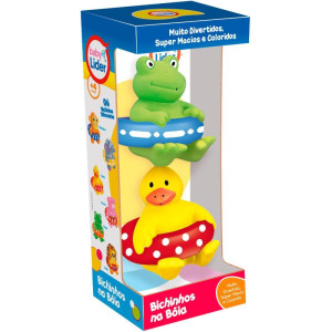 Brinquedo Para Bebe Colecao De Bichinhos Na Boia-123665-51207