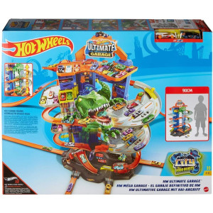 Hot Wheels Pista City Ultimate Garage Robo T-rex-121376-25505