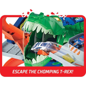 Hot Wheels Pista City Ultimate Garage Robo T-rex-121376-49701
