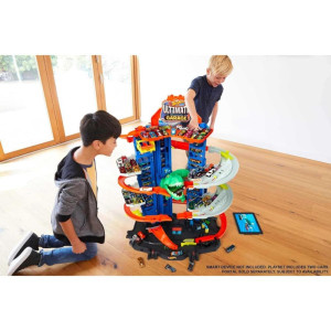 Hot Wheels Pista City Ultimate Garage Robo T-rex-121376-81630