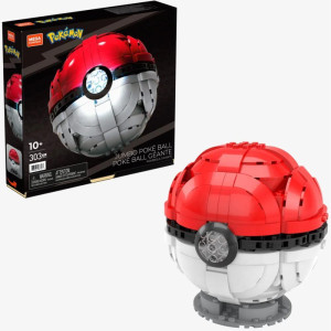 Mega Construx Pokemon Pokebola Jumbo C/luz-121178-73069