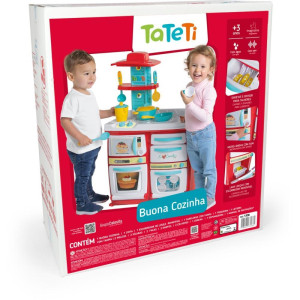 Brincando De Casinha Buona Cozinha C/ Acessorios-123694-37093